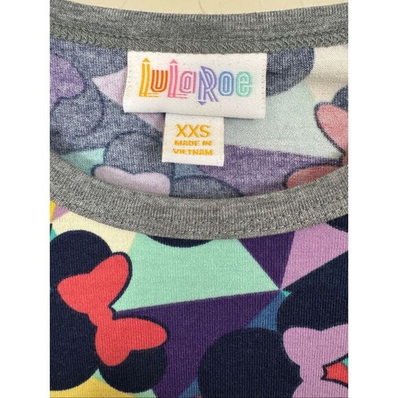 Lularoe Disney Randy Top Minnie Mouse - Size XXS - Picture 4 of 7